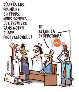 1er dans le champ professionnel