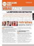 Retraite Vrai-Faux