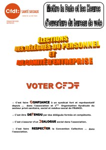 Elections Privées Tract n°1 p1
