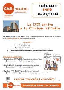 Tract n°1 Création section