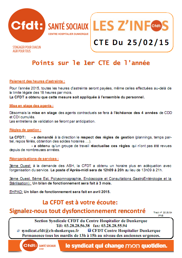 2015-04 CTE du 25 Février 2015