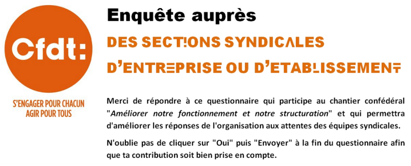 enquête confédérale