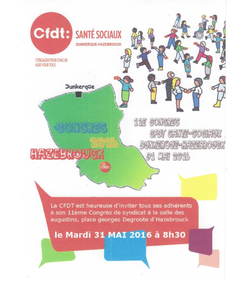 Flyers pour le 11éme congrès du syndicat