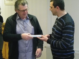 mis à l'honneur Régis SCHILLEWAERT pour son départ à la retraite